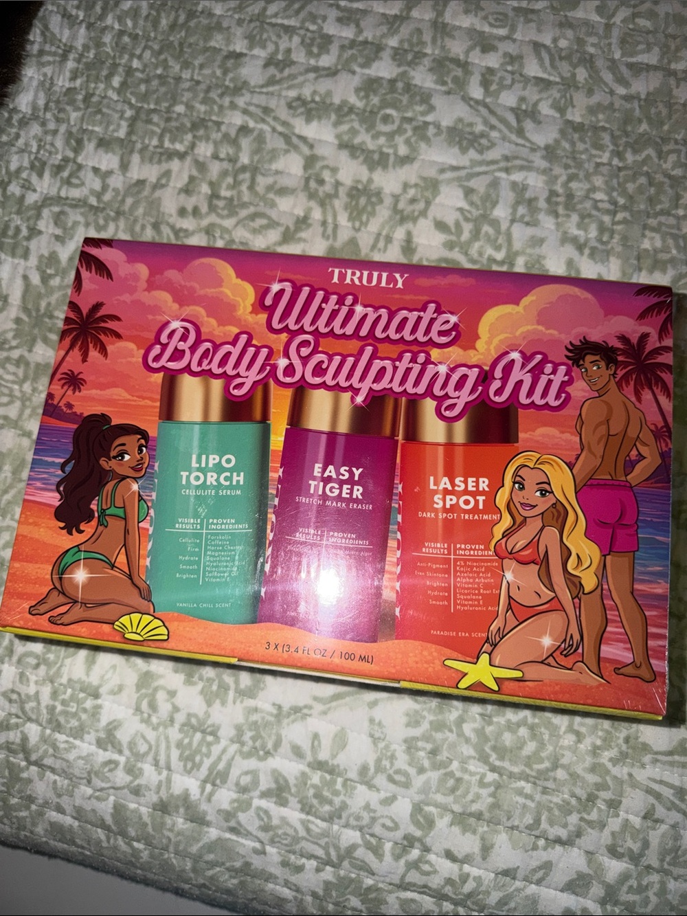 TRULY Ultimate Body Sculpting Kit - Teal, Purple, Coral